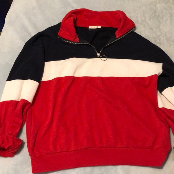 (s) pullover sweater with zipper from garage - Picture 1 of 2